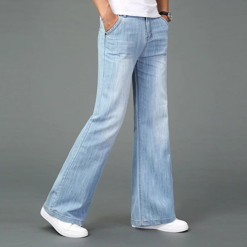 Herr Flared Boot-Cut Jeans