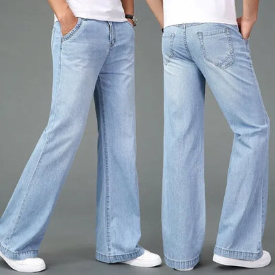 Herr Flared Boot-Cut Jeans